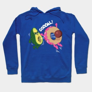 Avocado vs Donut Hoodie